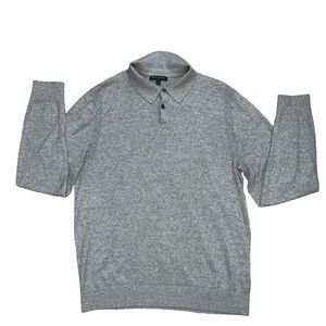 Banana Republic Men’s Long Sleeve Gray Sweater